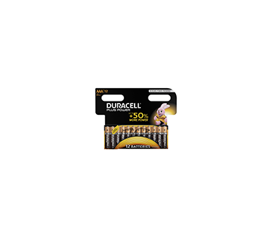 Duracell Plus Power 12 Batterie AAA Alcaline