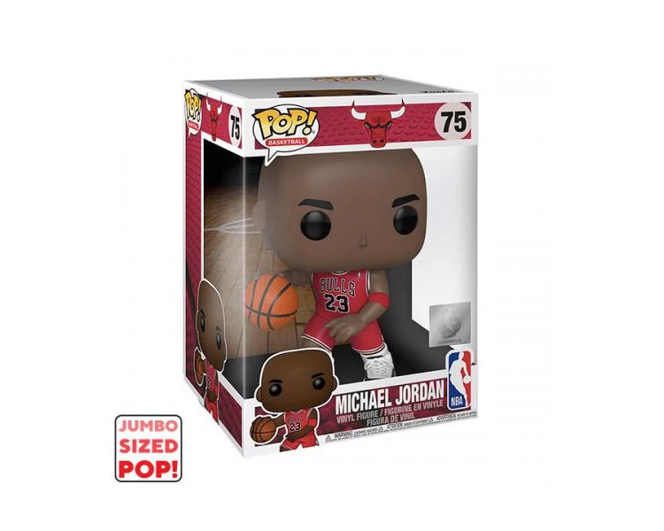 Funko POP! NBA Chicago Bulls: Michael Jordan (Red Jersey) JB