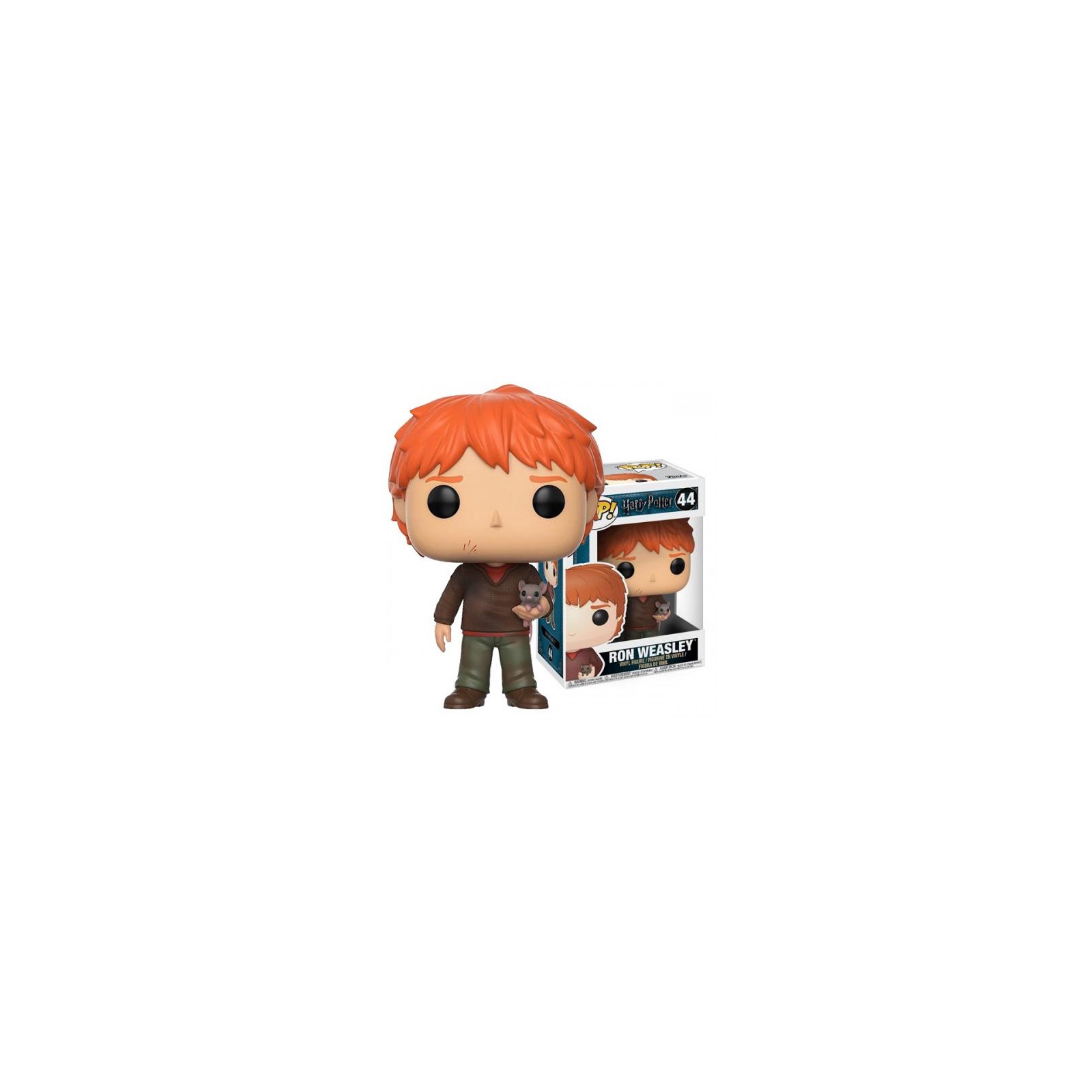 Funko POP! Harry Potter: Ron Weasley w/Scabbers (44)