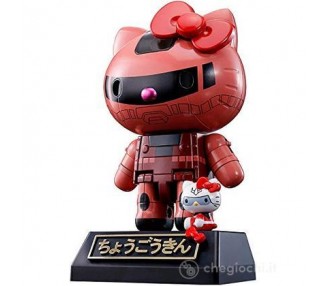 Action Figure Zaku II Char Hello Kitty Chogokin