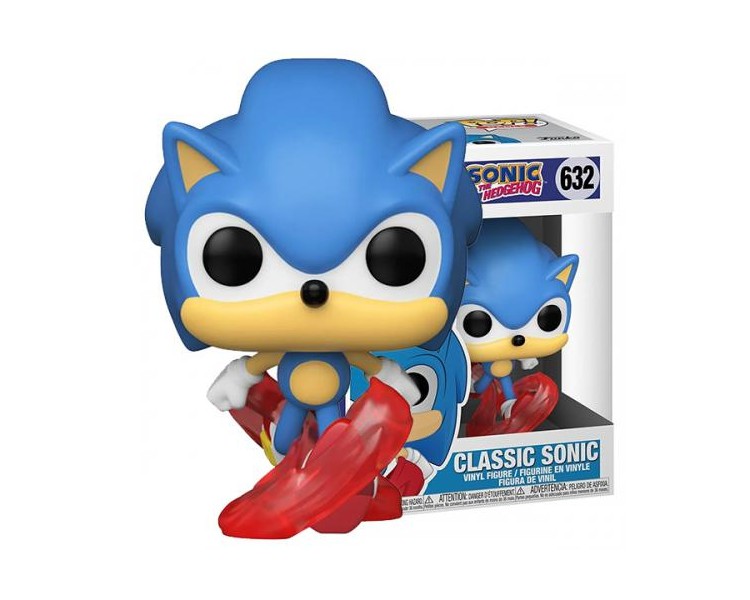 Funko POP! Sonic the Hedgehog 30Th: Classic Sonic Run (632)