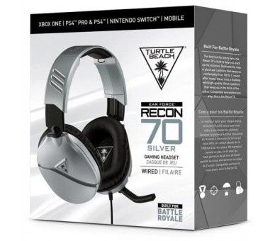 Cuffie Recon 70 Silver (PS/Xbox/Switch)