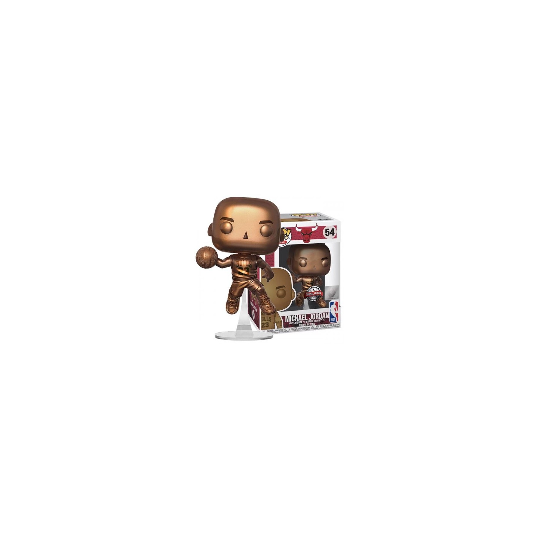 Funko POP! NBA Bulls: Michael Jordan (Bronzed) (SE) (54) EXM