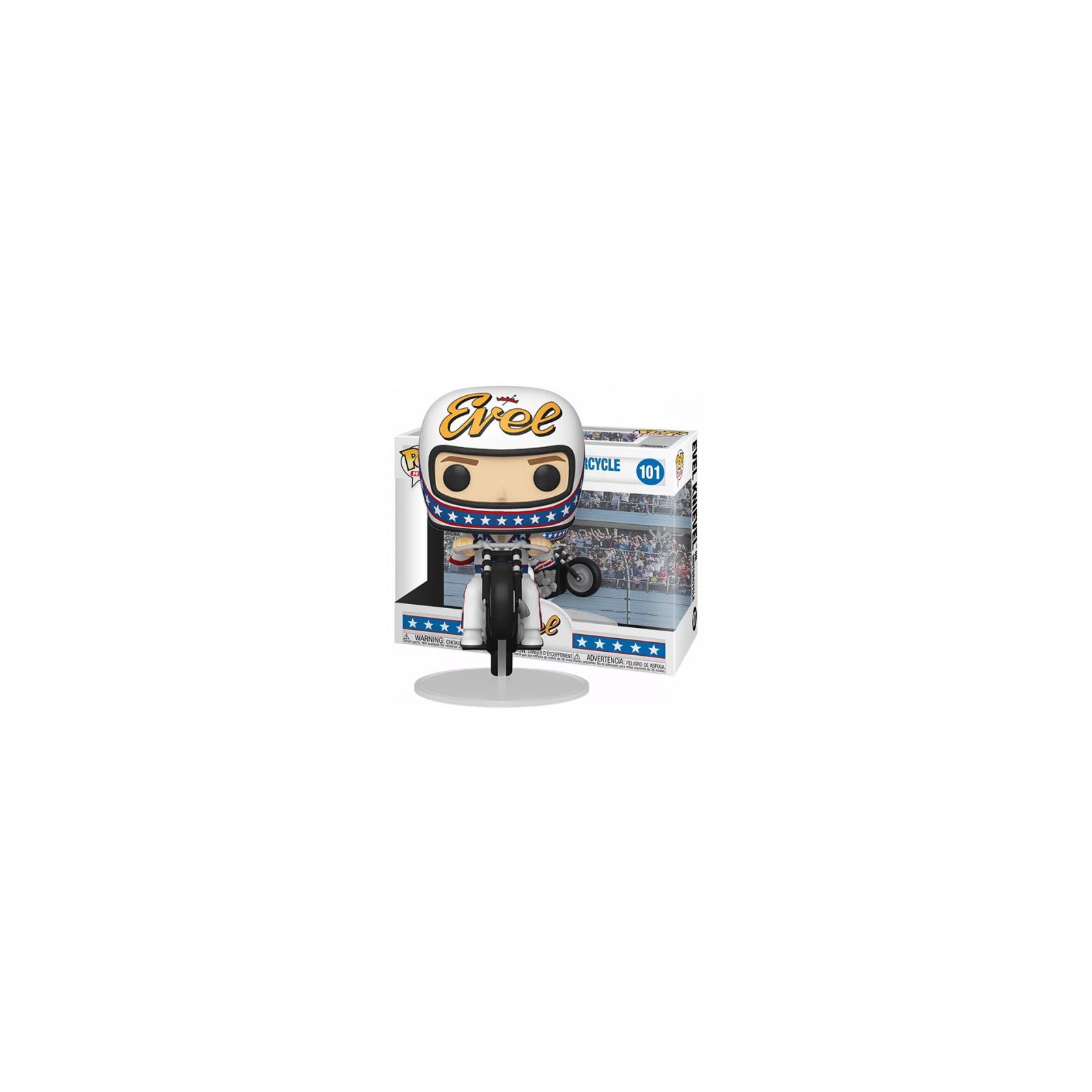 Funko POP! Evel: Evel Knievel on Motorcycle (101)