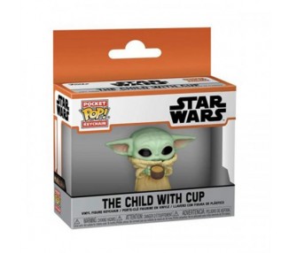 Key Funko POP! SW Mandalorian: The Child w/Cup