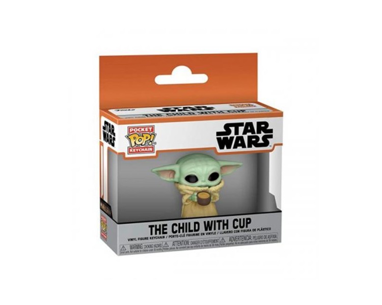 Key Funko POP! SW Mandalorian: The Child w/Cup