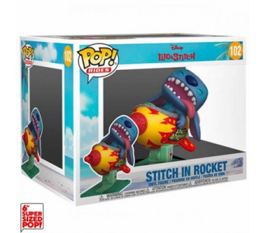 Funko POP! Lilo & Stitch: Stitch in Rocket (102) DLX