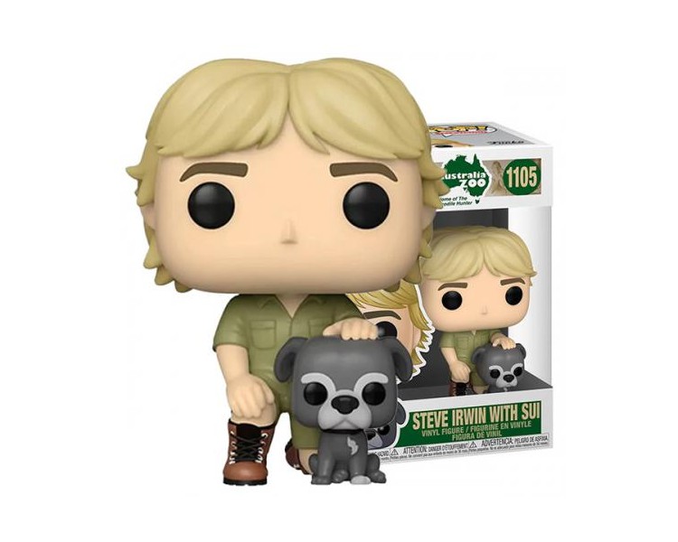 Funko POP! Crocodile Hunter : Steve Irwin W/Sui (1105)