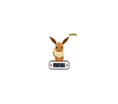 Sveglia Pokemon con Figura 3D Eevee Illuminata