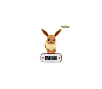 Sveglia Pokemon con Figura 3D Eevee Illuminata