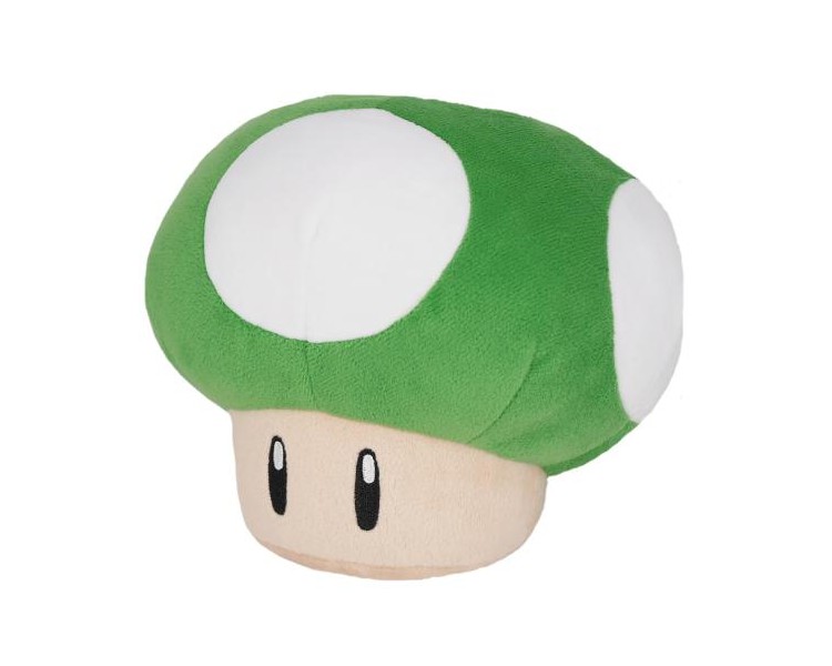 Nintendo Peluche Super Mario: Green Mushroom 16cm