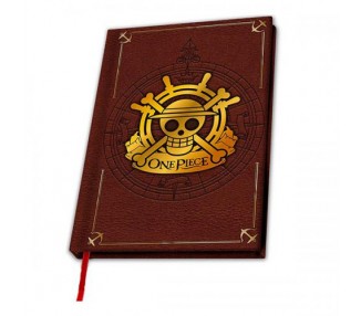 One Piece A5 Notebook Premium: Skull