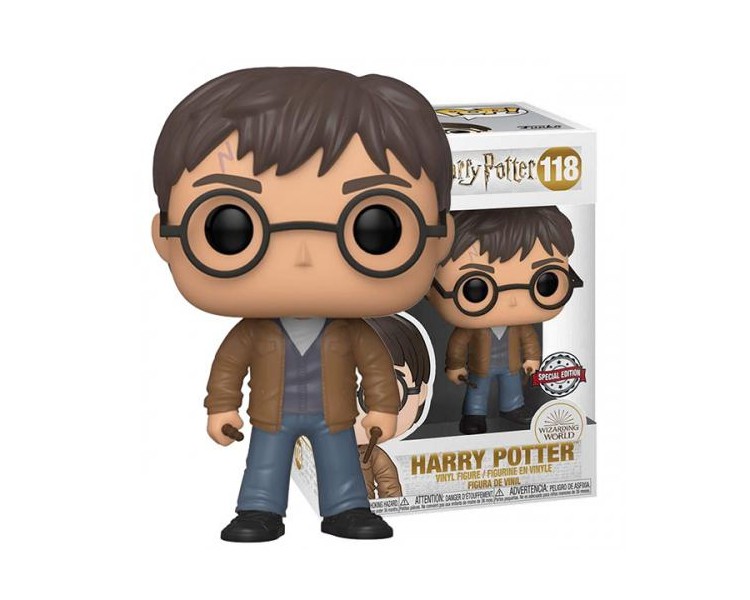 Funko POP! Harry Potter: Harry Potter w/2 Wands (118) EXM