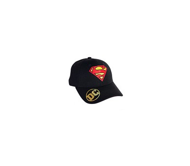 Cappellino Nero Logo Superman