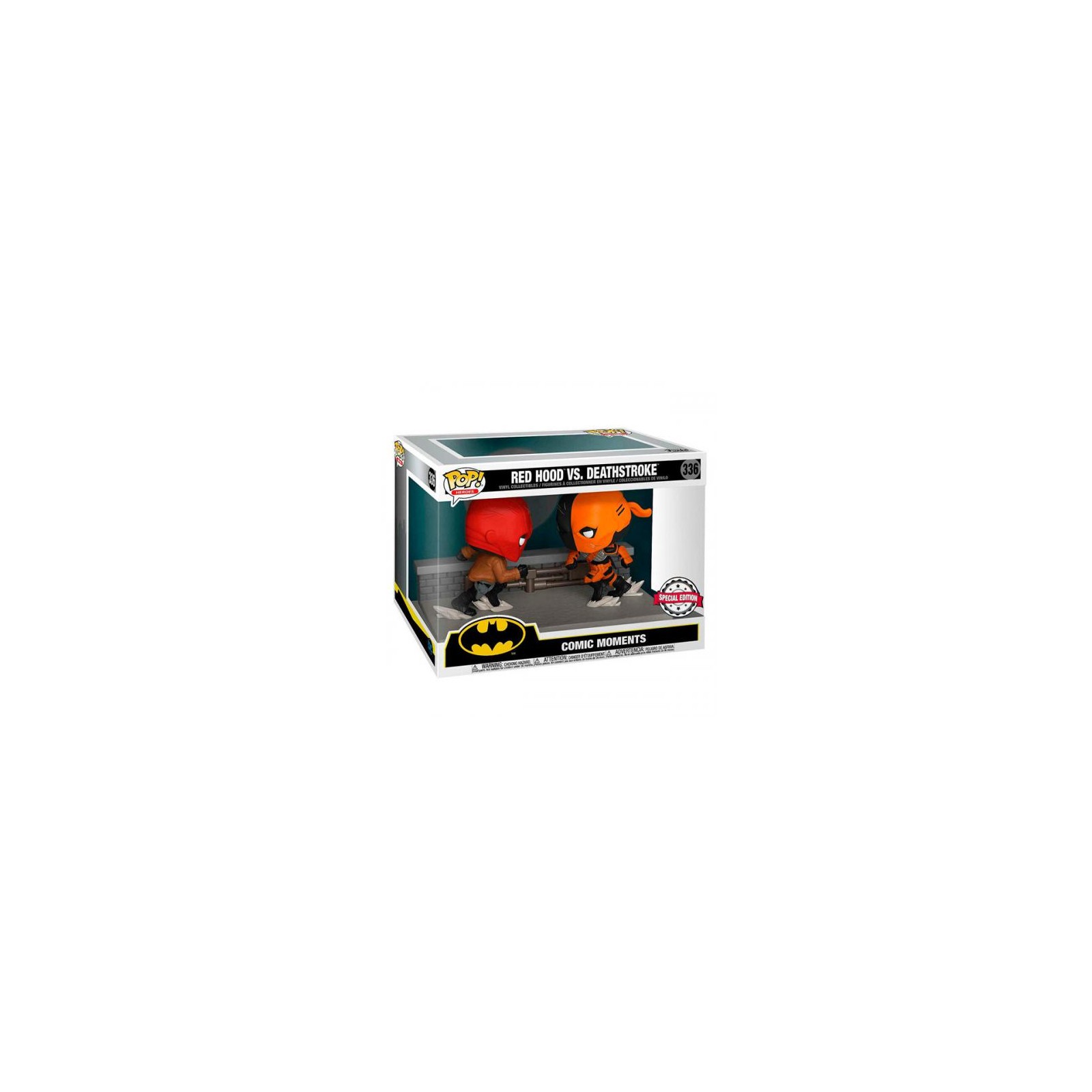 Funko POP! Batman: Red Hood VS Deathstroke (336) MMNT EXM