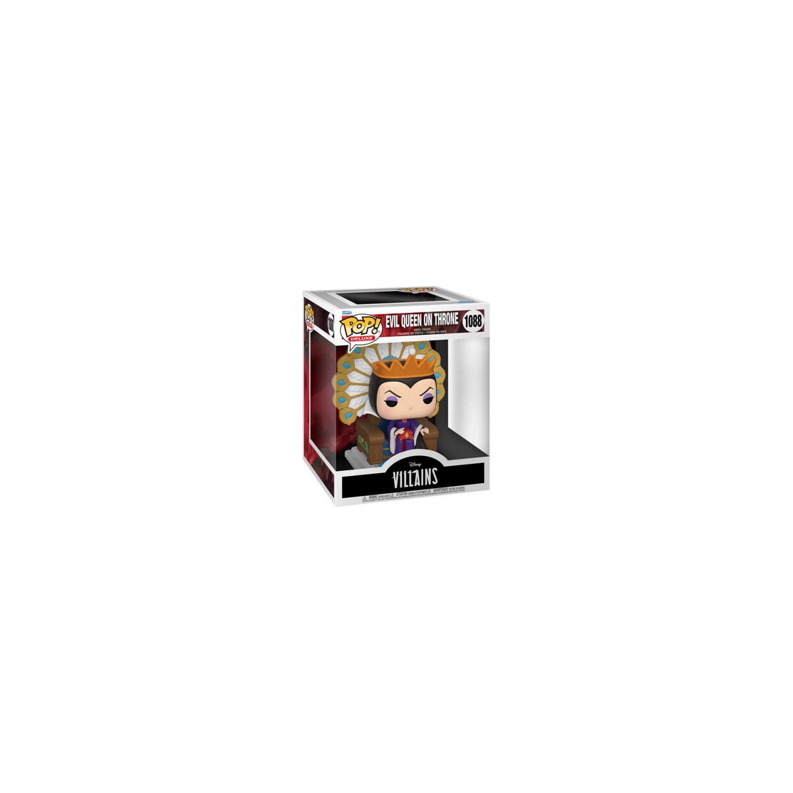 Funko POP! Disney Villains: Evil Queen On Throne (1088) DLX