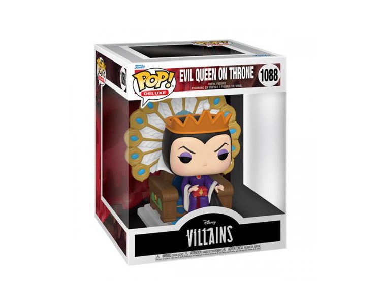 Funko POP! Disney Villains: Evil Queen On Throne (1088) DLX