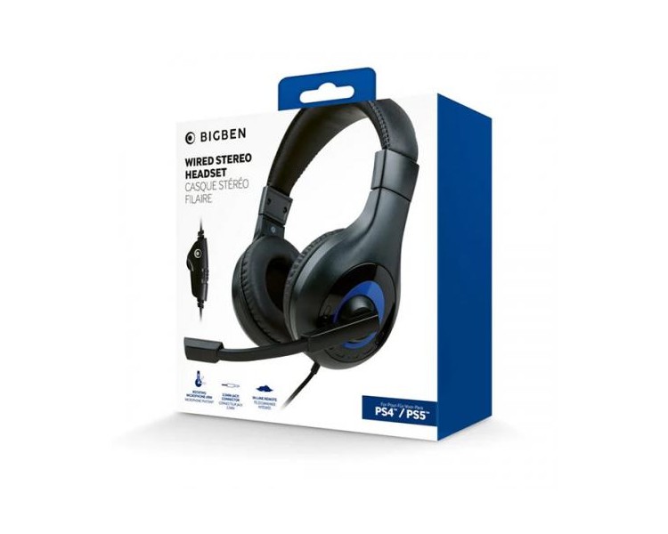 Cuffie Stereo Gaming Nere V1 PS4/PS5