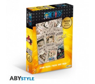 Puzzle One Piece: Wanted 1000 Pezzi