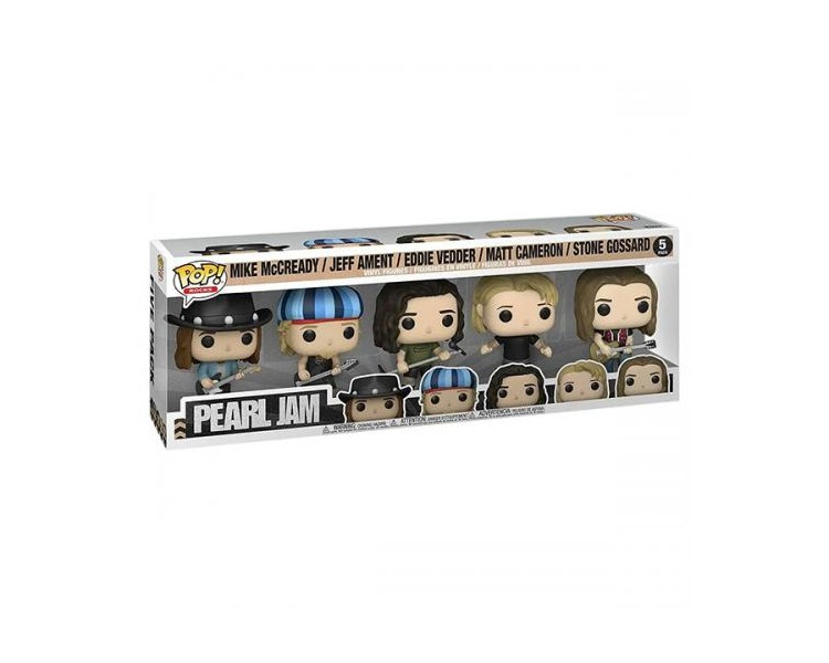 Funko POP! Album Pearl Jam: Mike Jeff Eddie Matt Stone 5PK