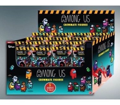 Among Us Mini Figures Crewmates Display (Mult. 24)