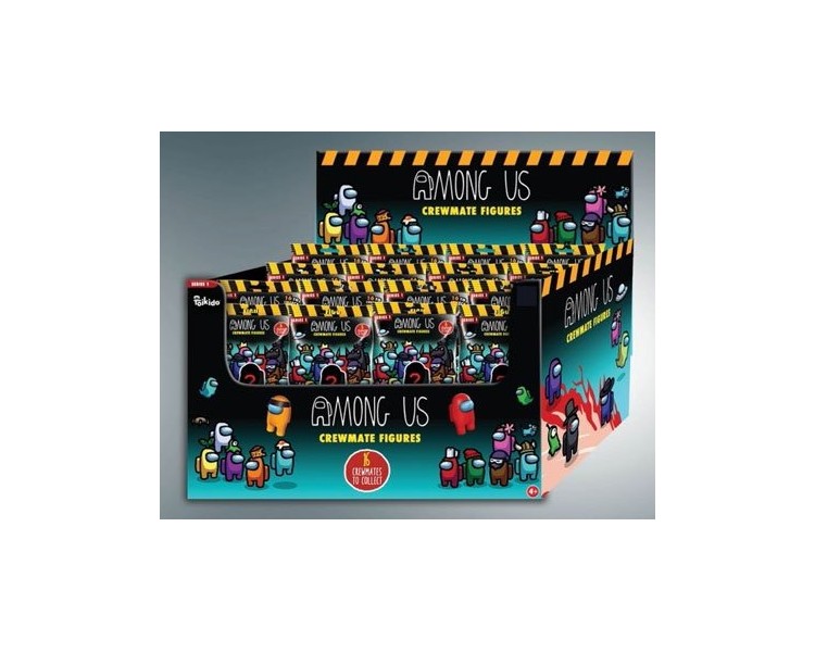 Among Us Mini Figures Crewmates Display (Mult. 24)