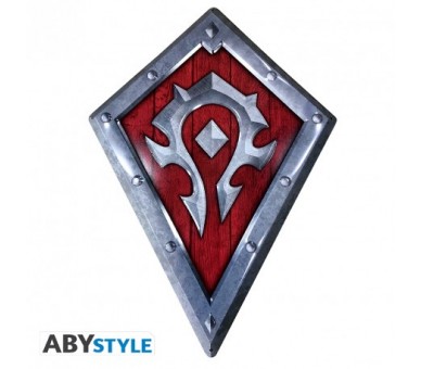 World of Warcraft : Metal Plate Horde Shield (25x35)