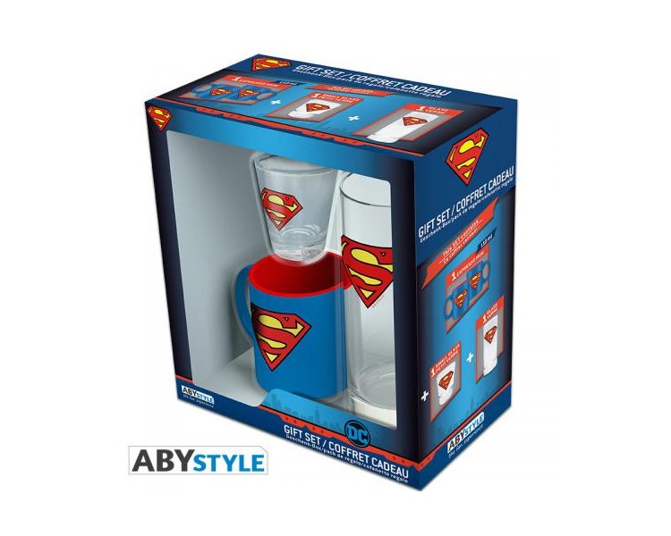 DC Comics Pack Bicchieri / Shot / Tazze : Superman