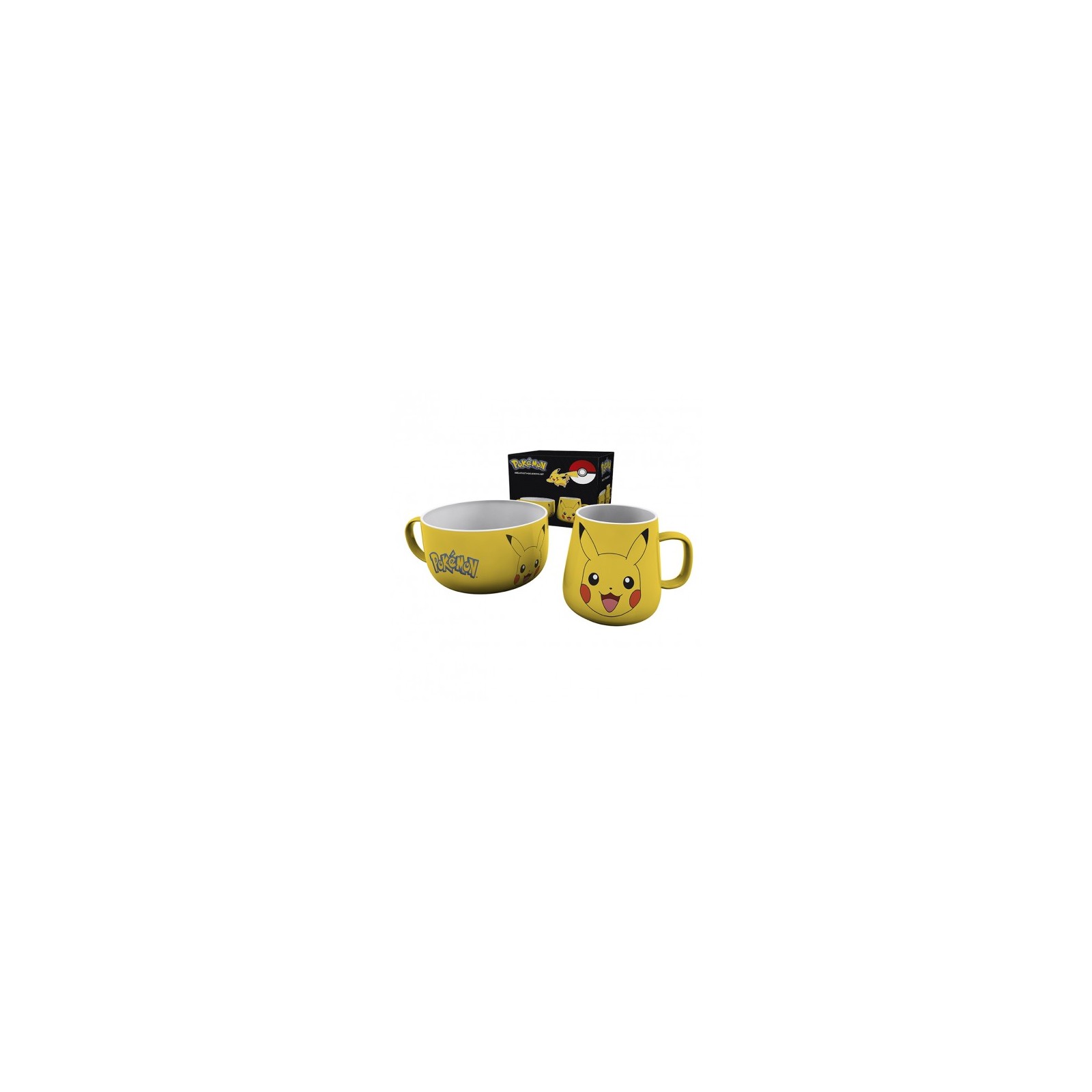 Pokemon Gift Set Colazione: Tazza/Ciotola Pikachu