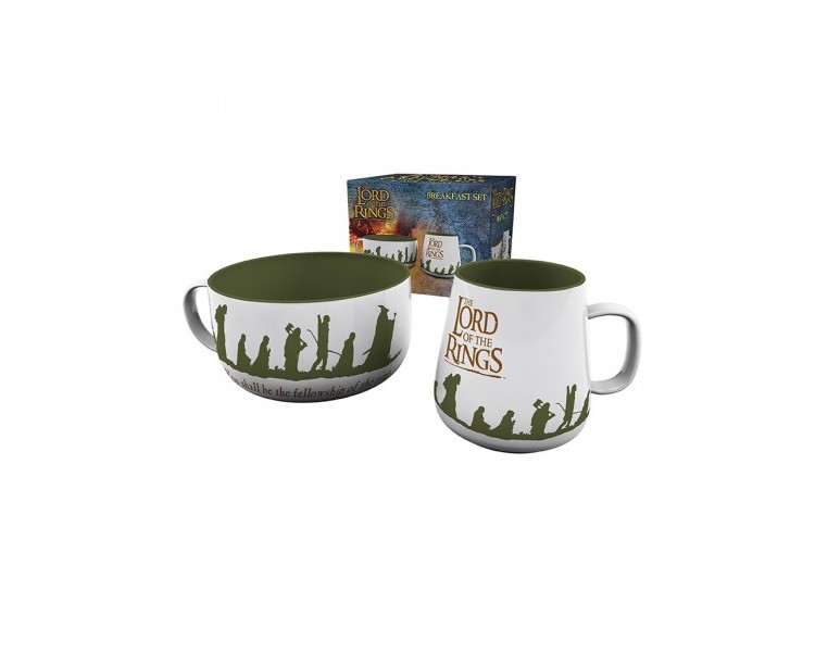 Lord of the Rings Gift Set Tazza/Ciotola: Fellowship