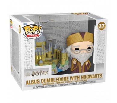 Funko POP! Harry Potter: Dumbledore w/Hogwarts (27) DLX