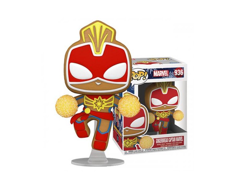 Funko POP! Marvel: Gingerbread Captain Marvel (936)