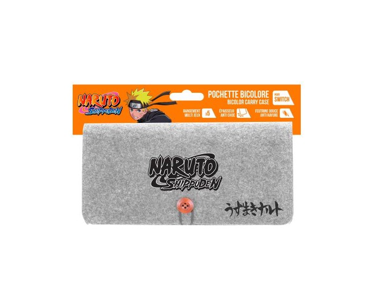 Borsa Naruto Shippuden x Nintendo Switch F&G (grigio chiaro)