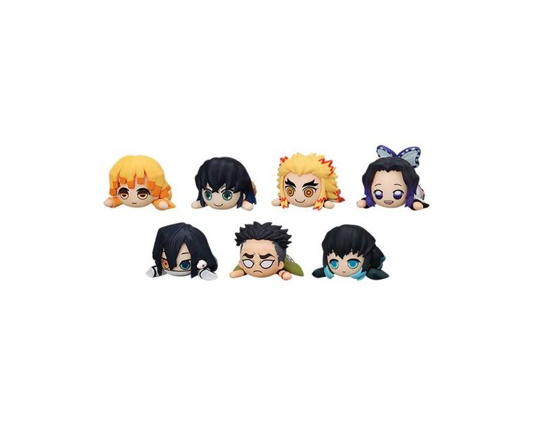 Demon Slayer (7pz) Puchi PVC Set 2 3cm (af5)