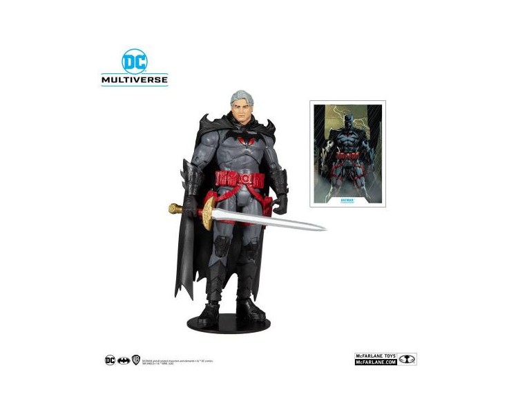 DC Multiverse Flashpoint Batman (Unmasked) 18cm