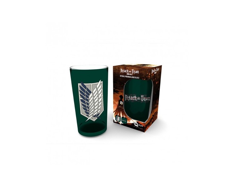 Bicchiere Attack on Titan 500ml : Scout Symbol