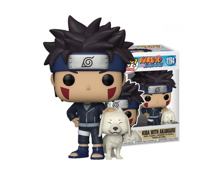 Funko POP! Naruto Shippuden: Kiba w/Akamaru (1194)