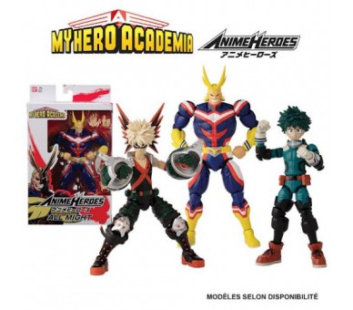 AF (6pz) Anime Heroes: My Hero Academia 17cm