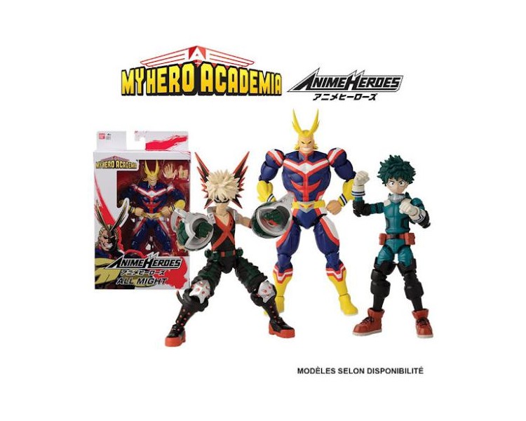 AF (6pz) Anime Heroes: My Hero Academia 17cm