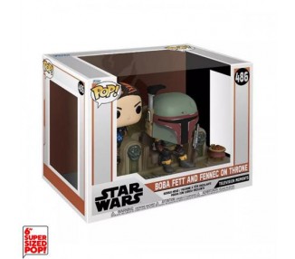 Funko POP! Star Wars: Boba Fett / Fennec on Throne (486) DLX