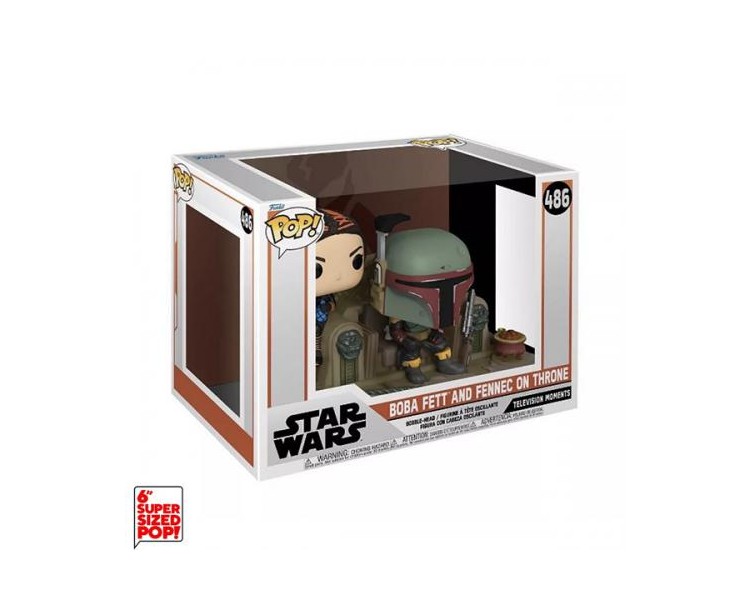 Funko POP! Star Wars: Boba Fett / Fennec on Throne (486) DLX