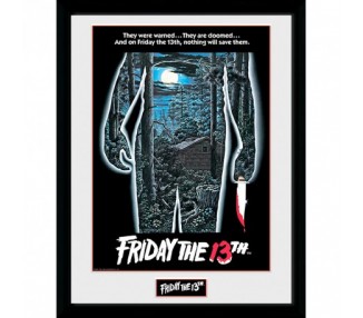 Poster Friday 13Th : Framed Poster - Movie