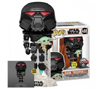 Funko POP! SW Mandalorian: Dark Trooper (488) EXM GW