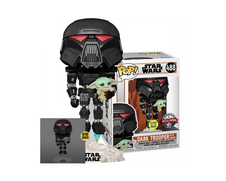 Funko POP! SW Mandalorian: Dark Trooper (488) EXM GW