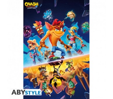 Poster - Crash Bandicoot : It's About Time (91.5x61)