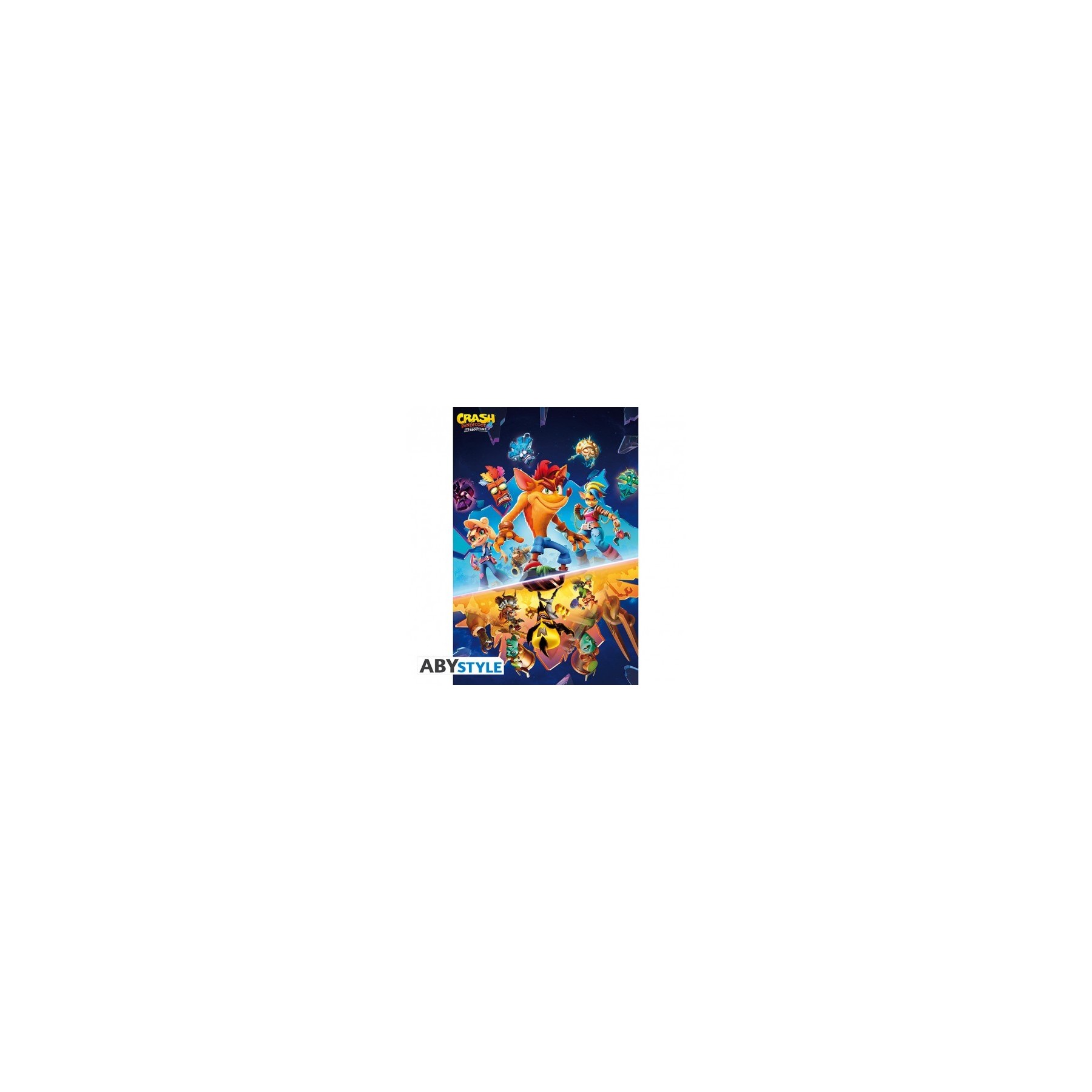 Poster - Crash Bandicoot : It's About Time (91.5x61)