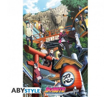 Poster - Boruto : Groupe Konoha (91.5x61)