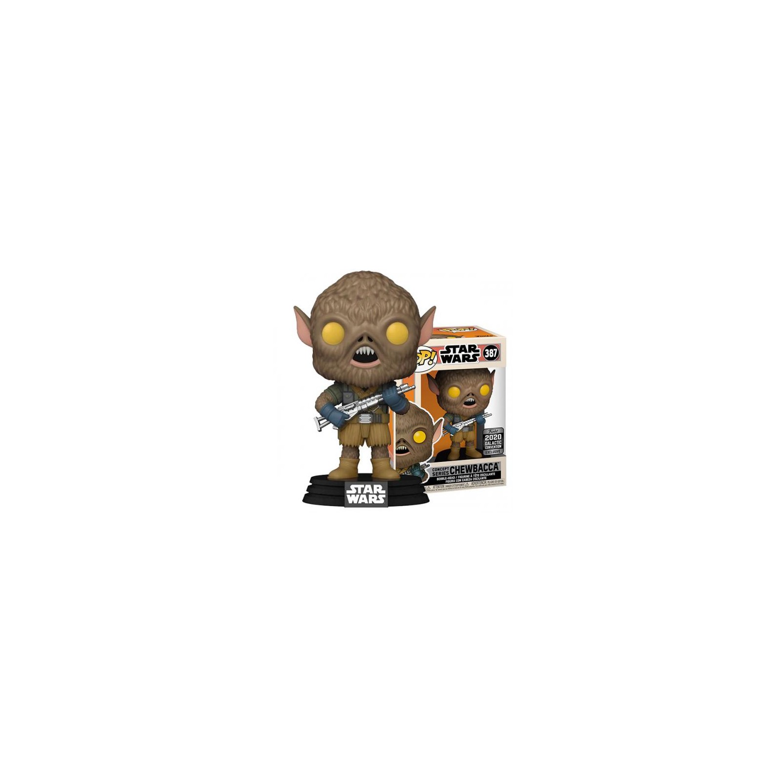 Funko POP! Star Wars: Chewbacca (387) Concept Series EXM