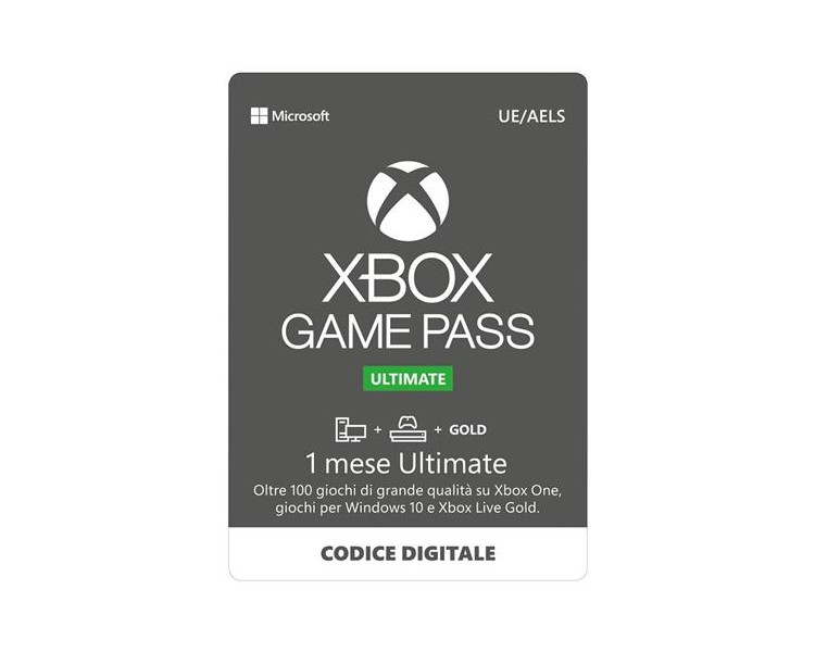 XBox Game Pass Ultimate 1 Mese Esd