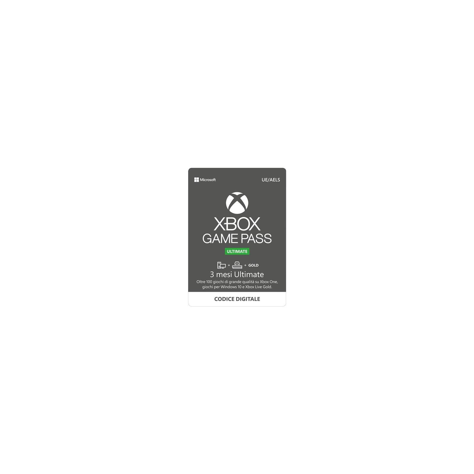 XBox Game Pass Ultimate 3 Mesi Esd